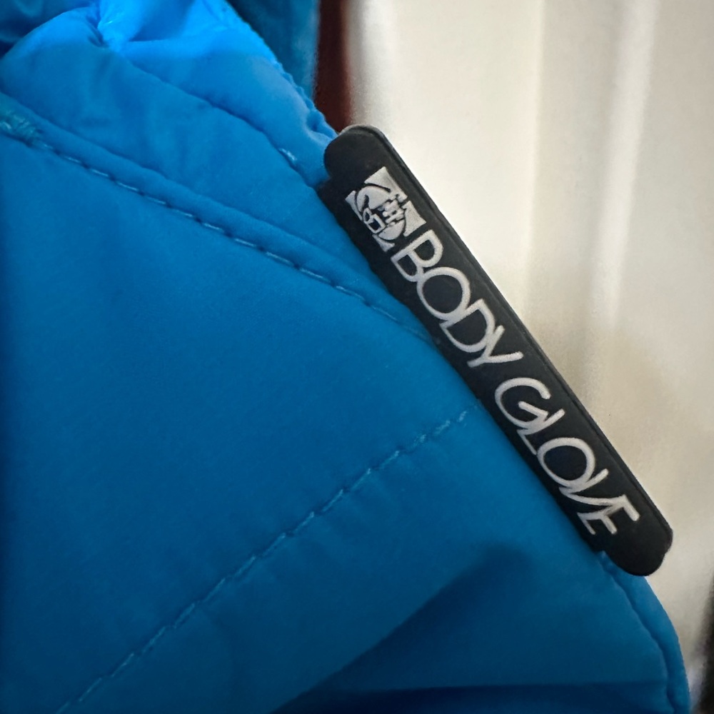 Body Glove Blue/Black Womens Large Zip-Up Lightweight Insulated Puffer Jacket - Picture 4 of 9